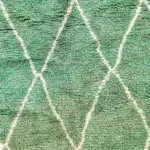 Beni Ourain Teppich auf Anfrage - Classic in Iguana Green